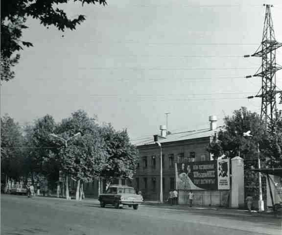 Soviet era textile factory